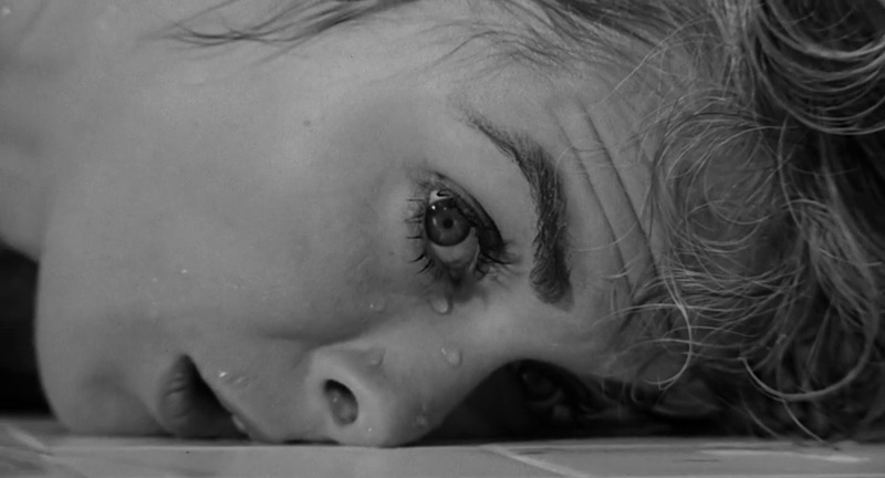 Close-up in Psycho