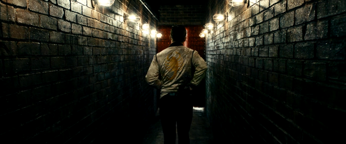The Driver's scorpion jacket in Drive