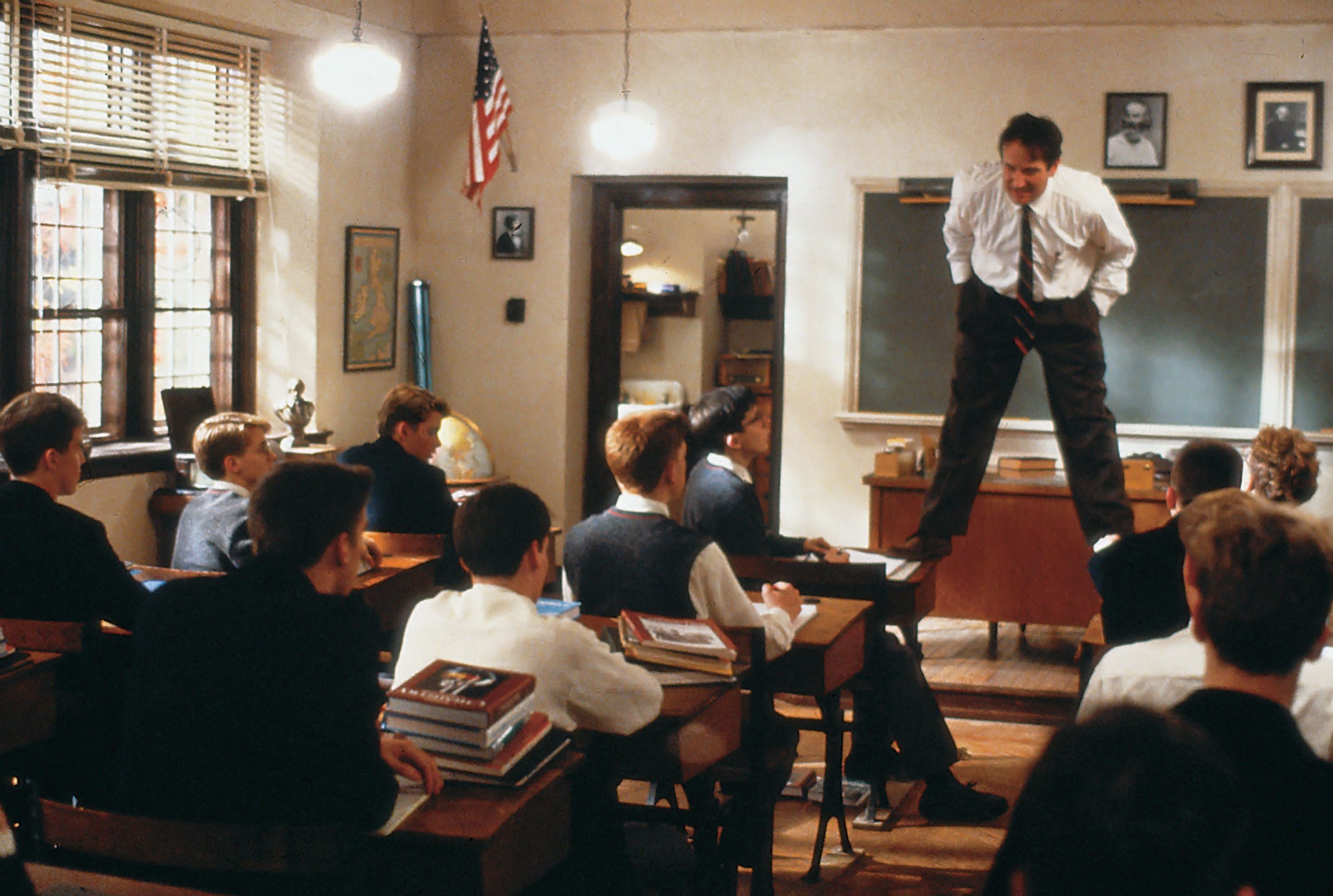 The school setting of Dead Poets Society